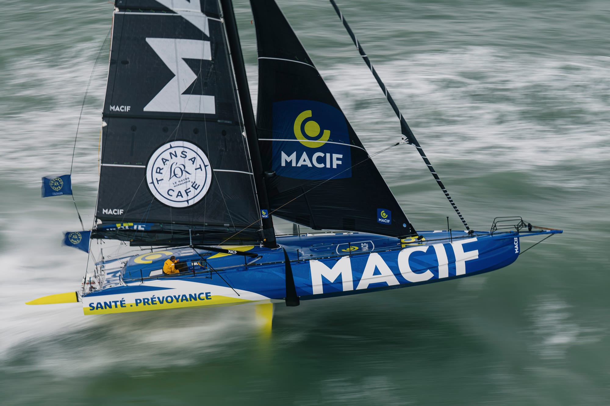 IMOCAs Charal and MACIF Santé Prévoyance tussle for transatlantic lead