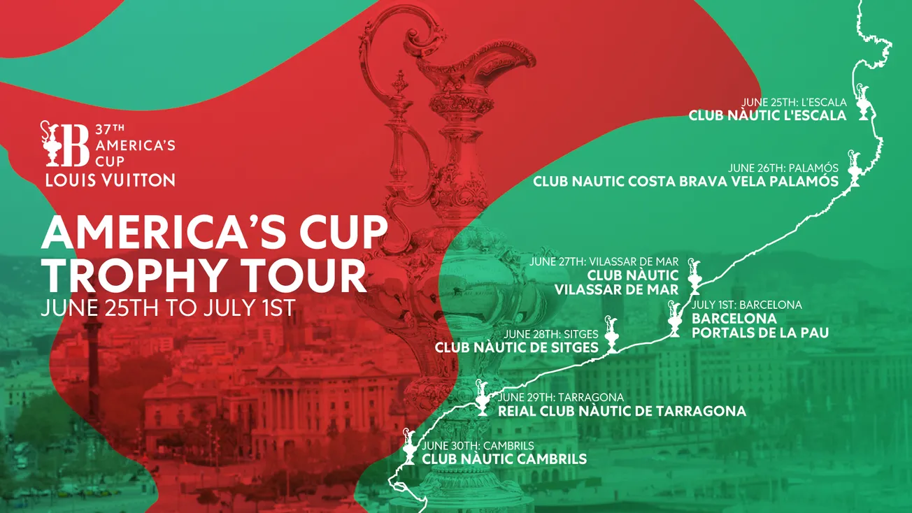 America's Cup trophy to tour seven Catalan cities