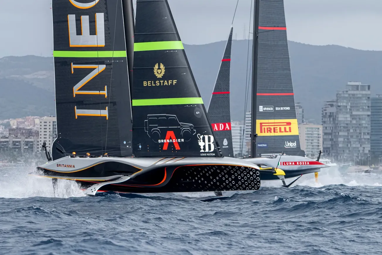 Two race wins sees INEOS Britannia take 6-4 lead in Louis Vuitton Cup Final