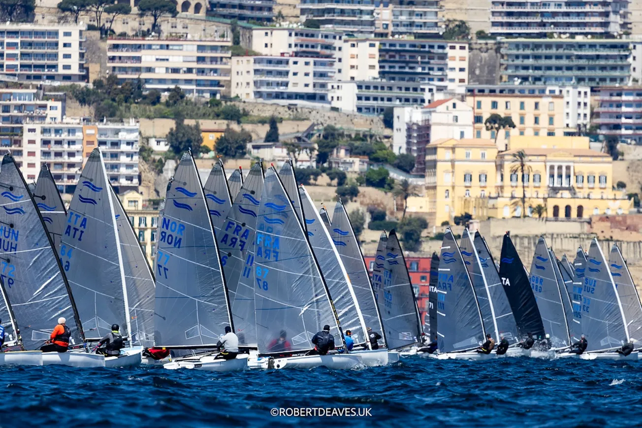 Lebrun Leads Finn Europeans After Tactical Opening Day in Naples