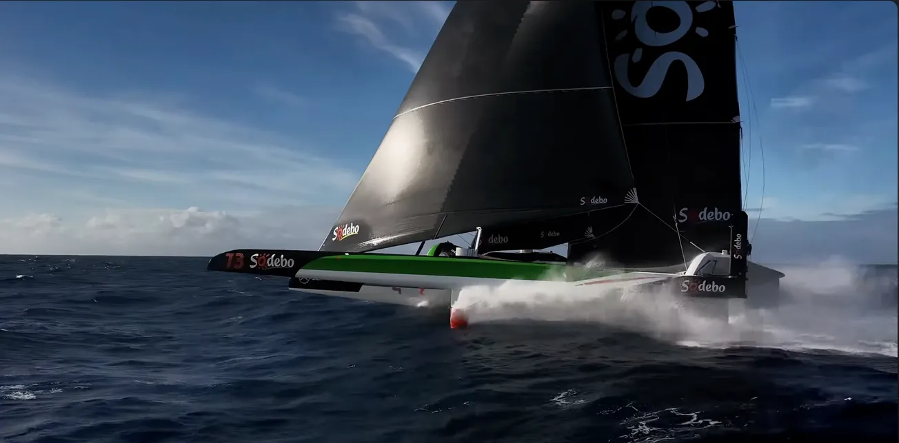 Sodebo powers south on latest Jules Verne Trophy attempt