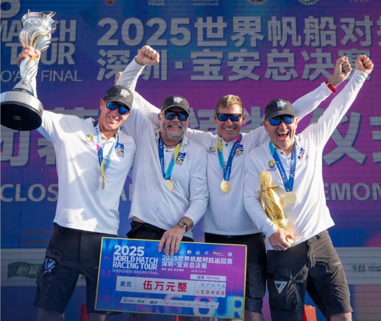 Unstoppable Ian Williams claims ninth Match Racing World Championship title