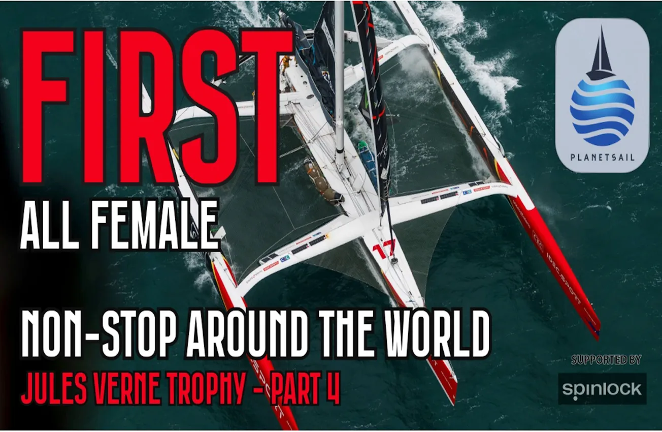 First all-female crew to sail nonstop around the world