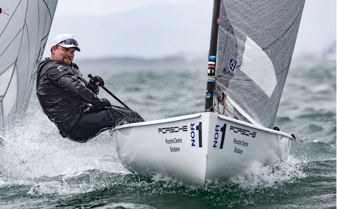 Norway's Pederson maintains perfect scoreline in breezy Brisbane